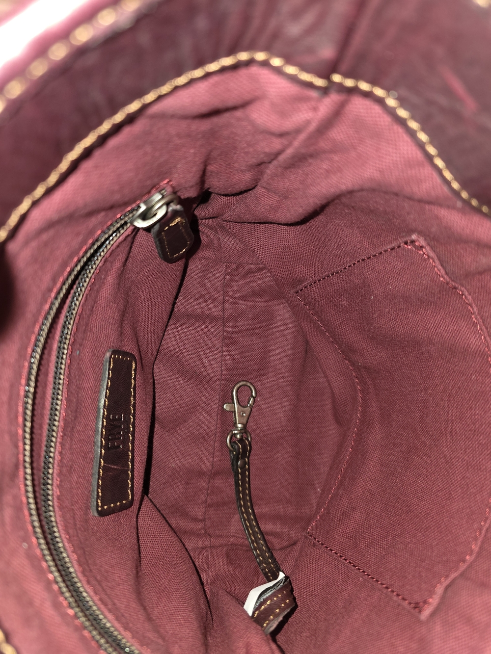 Frye Amy Leather Bucket Bag - Picture 6 of 10